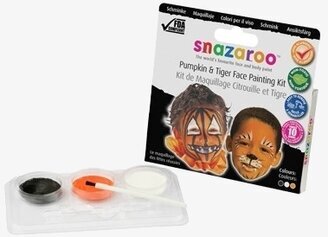 Ansiktsfärg Läskiga Ansikten från Snazaroo med pensel