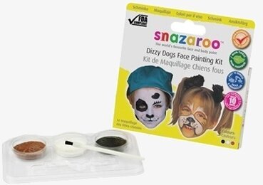 Dizzy Dogs Face Painting Kit från Snazaroo för barn