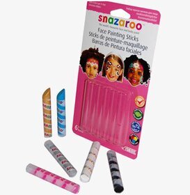 Ansiktsmålningskritor, Girls från Snazaroo i rosa förpackning