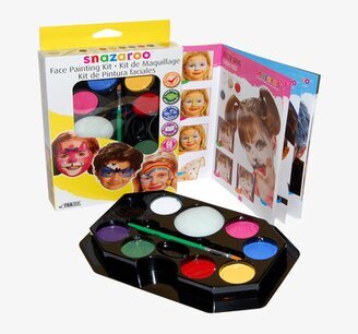 Ansiktsfärg Allround från Snazaroo i färgglad förpackning