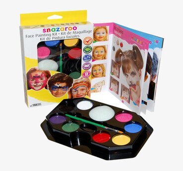 Ansiktsfärg Allround från Snazaroo i färgglad förpackning