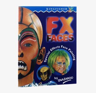 Bok/Guide FX Faces - Guide till läskiga motiv från Snazaroo