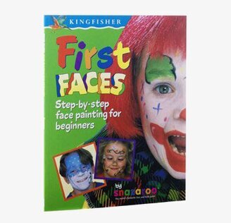 Bok/Guide First faces - Ansiktsmotiv för de minsta barnen Snazaroo