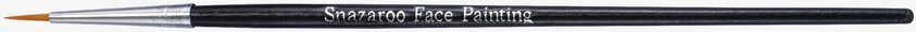 Pensel fin rund (svart) från Snazaroo med syntetisk borst