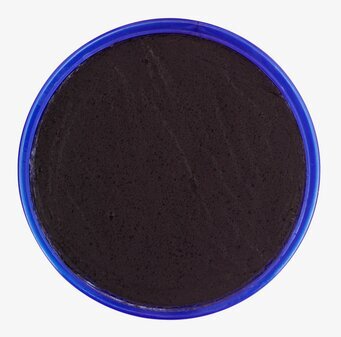 Ansiktsfärg Svart 30ml från Snazaroo på vit bakgrund