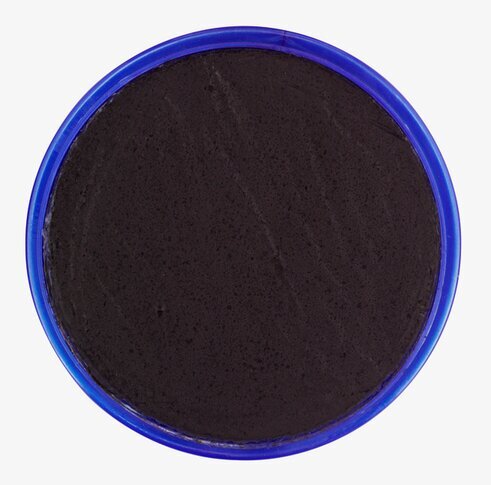 Ansiktsfärg Svart 30ml från Snazaroo på vit bakgrund