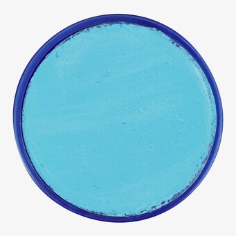 Ansiktsfärg Turkos 30ml från Snazaroo i genomskinlig burk