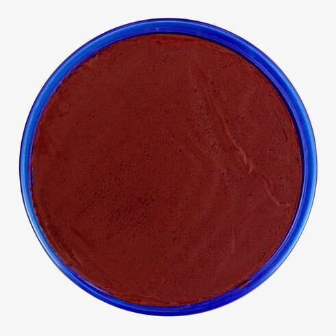 Ansiktsfärg Mörkbrun 18ml från Snazaroo i blå behållare