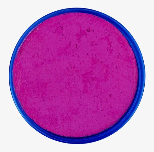 Ansiktsfärg Fuchsia/rosa 18ml från Snazaroo i blå behållare
