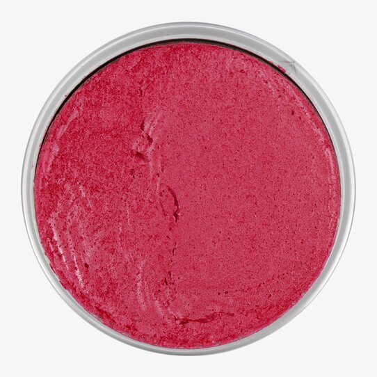 Gnistrande röd 18ml ansiktsfärg från Snazaroo i burk