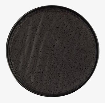 Ansiktsfärg Metallic svart 18ml från Snazaroo, rund burk