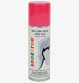 Sprayfärg Hår Rosa från Snazaroo i cylinderformad burk