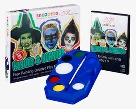 Snazaroo Paint & DVD Kit (Heroes) ansiktsmålning set