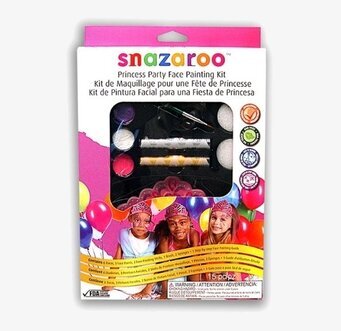 Snazaroo Prinsessa Kalas-kit för ansiktsmålning på barnkalas
