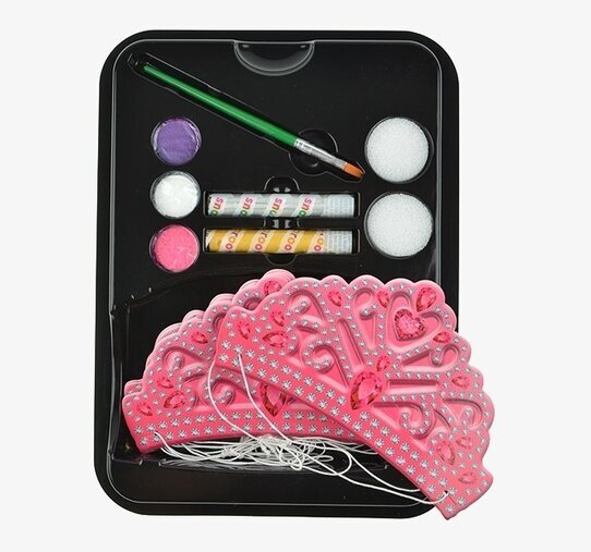 Prinsessa Kalas-kit från Snazaroo i svart plastbehållare