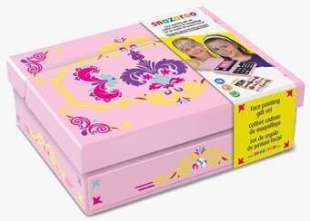 Ansiktsfärg Prinsessbox från Snazaroo med färgglad design