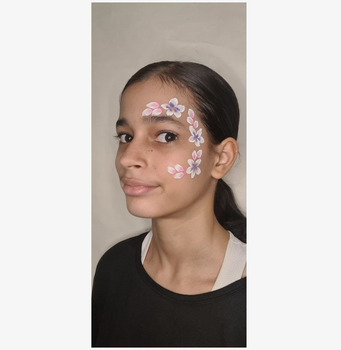 Snazaroo Split Cake - Lila, Rosa & Vit ansiktsmålning