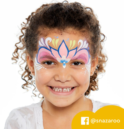 Ansiktsfärg Unicorn & Butterfly Snazaroo - Paket