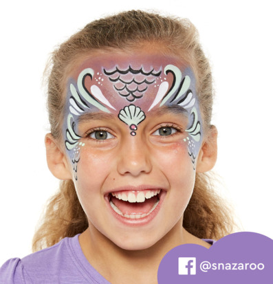 Ansiktsfärg Unicorn & Butterfly Snazaroo - Paket