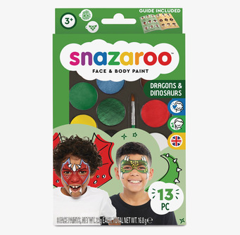 Ansiktsfärg Dinosaur & Dragon från Snazaroo för barn