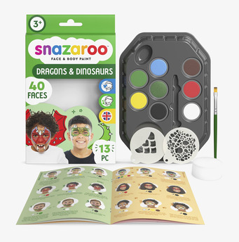 Ansiktsfärg Dinosaur & Dragon från Snazaroo för barn