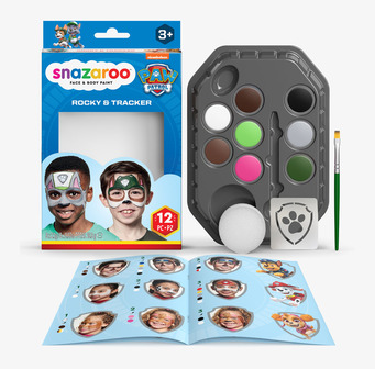 Ansiktsfärg Paw Patrol Rocky & Tracker från Snazaroo