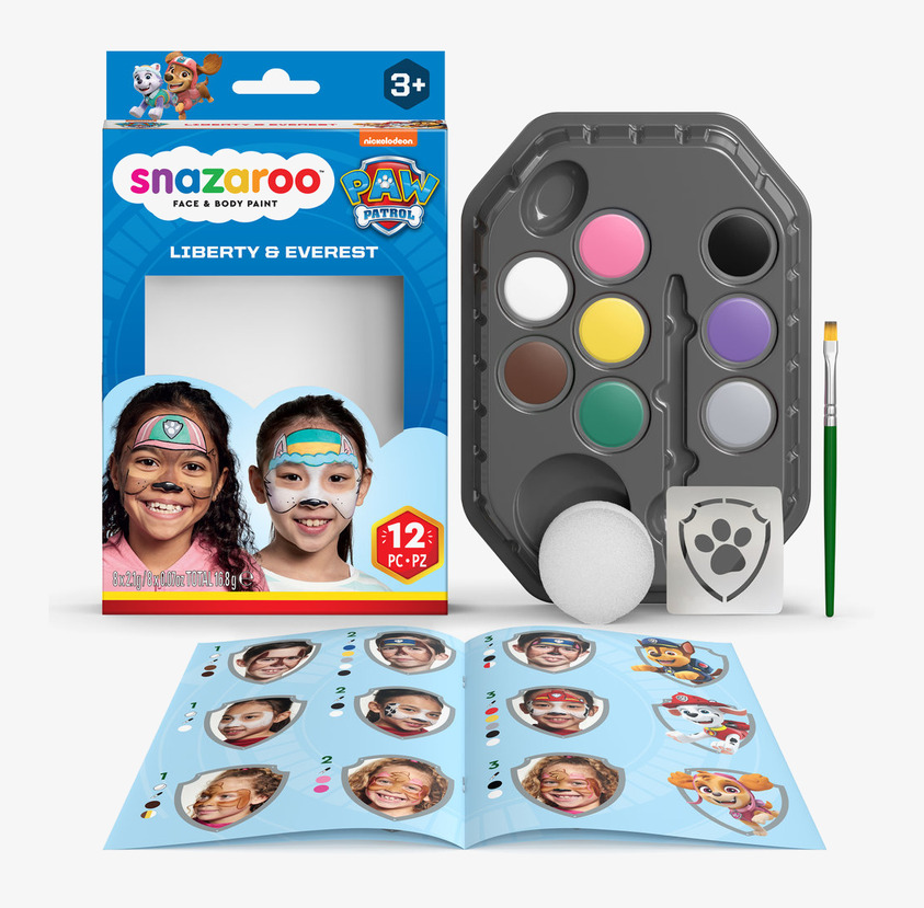 Ansiktsfärg Paw Patrol Liberty & Everest från Snazaroo