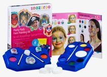 Party Pack Face Paint Kit från Snazaroo med färgglada paletter