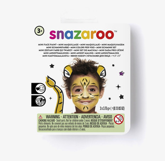 Ansiktsfärg Mini Tiger Snazaroo - Paket