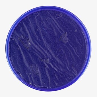 Mörkblå 18 ml ansiktsfärg från Snazaroo i rund burk