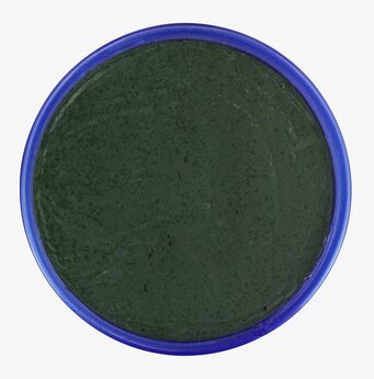 Mörkgrön 18 ml från Snazaroo i rund plastbehållare