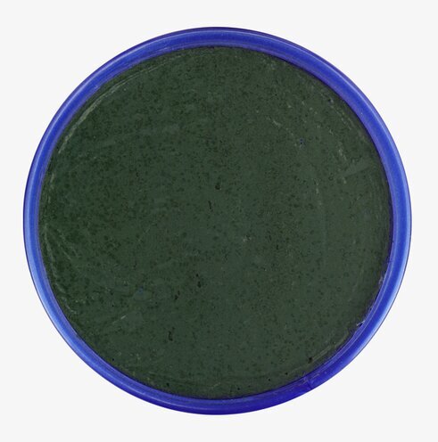 Mörkgrön 18 ml från Snazaroo i rund plastbehållare