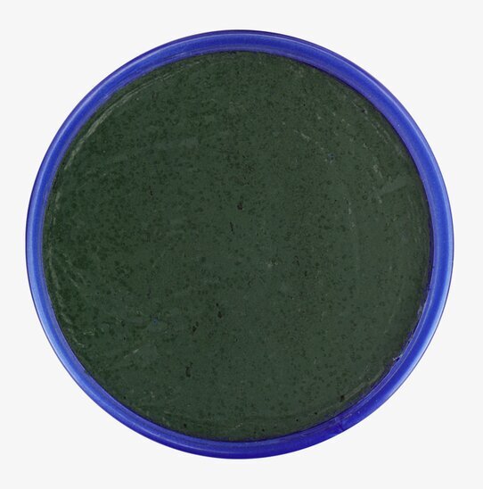 Mörkgrön 18 ml från Snazaroo i rund plastbehållare