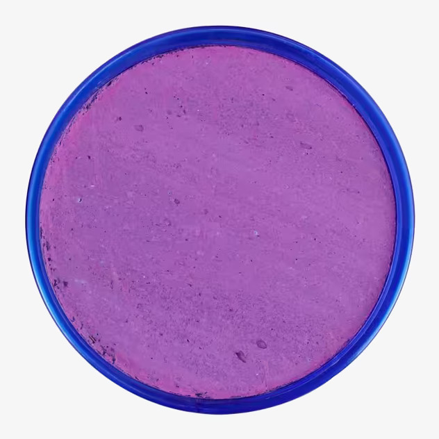 Ansiktsfärg Lila 18 ml från Snazaroo i genomskinlig burk