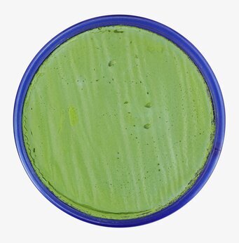 Ansiktsfärg Lime 18 ml från Snazaroo i rund plastbehållare