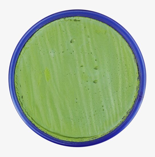 Ansiktsfärg Lime 18 ml från Snazaroo i rund plastbehållare