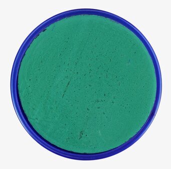 Snazaroo Teal 18 ml ansiktsfärg i rund plastbehållare