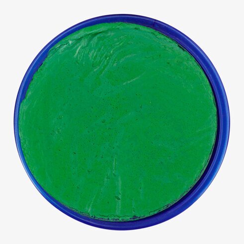 Ansiktsfärg Grön 18ml från Snazaroo på vit bakgrund