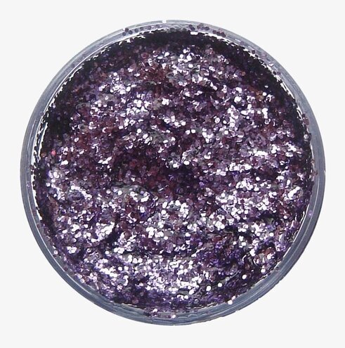 Glittergel Lavendel från Snazaroo i en praktisk burk