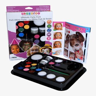 Ansiktsfärg för fest från Snazaroo i praktisk förpackning