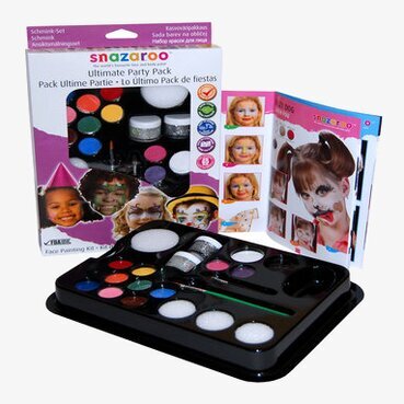 Ansiktsfärg för fest från Snazaroo i praktisk förpackning
