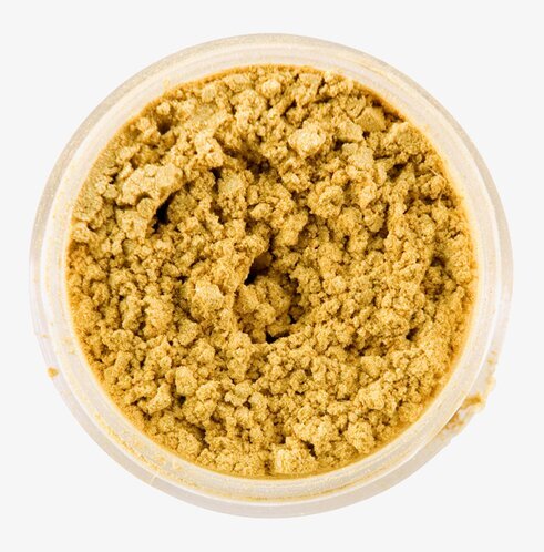 Skimrande Pulver Guld 12 ml från Snazaroo i plastbehållare