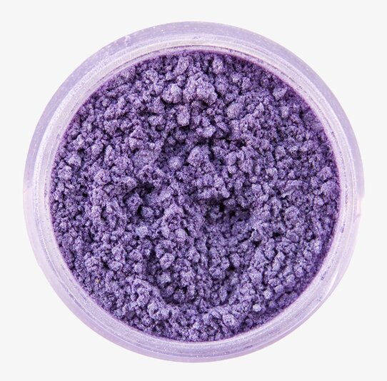 Skimrande Pulver Lila 12 ml från Snazaroo i genomskinlig burk
