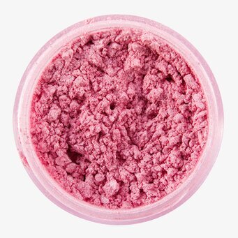 Skimrande Pulver Rosa 12 ml från Snazaroo i en burk