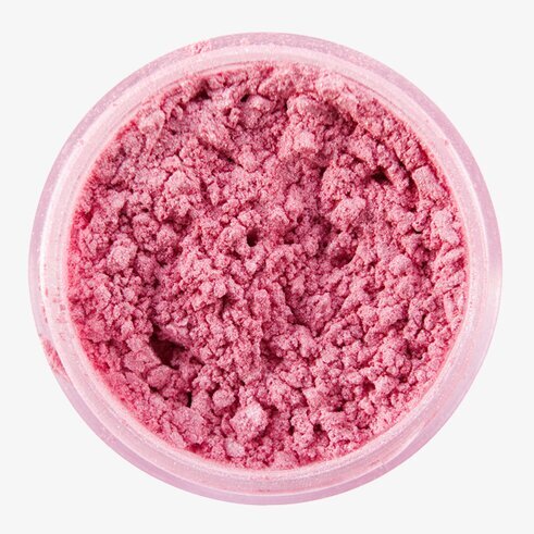 Skimrande Pulver Rosa 12 ml från Snazaroo i en burk