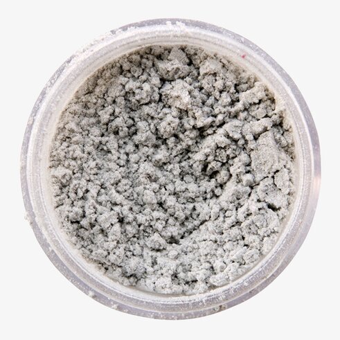 Skimrande Pulver Silver 12 ml från Snazaroo i plastburk