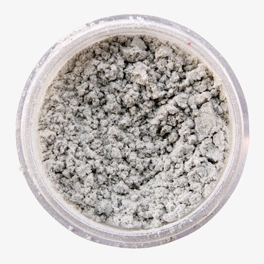 Skimrande Pulver Silver 12 ml från Snazaroo i plastburk