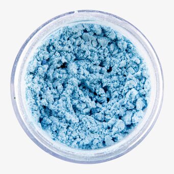 Skimrande Pulver Turkos 12 ml från Snazaroo i burk