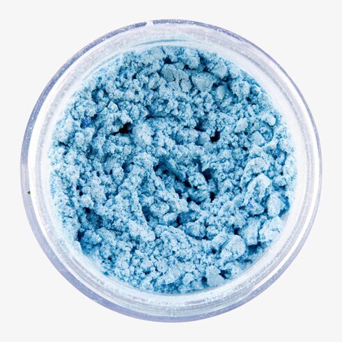 Skimrande Pulver Turkos 12 ml från Snazaroo i burk