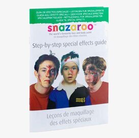 Bok/Guide Specialeffekter från Snazaroo med färgstarkt omslag